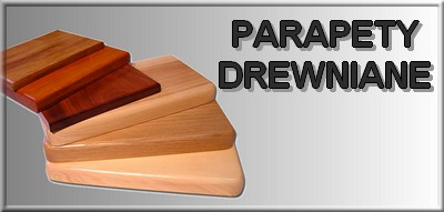 parapety drewniane