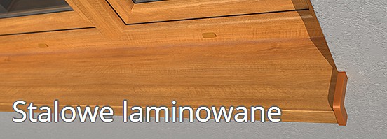 parapety stalowe laminowane